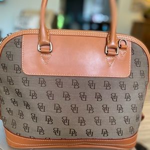 Dooney and Bourke signature satchel